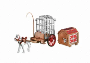 Mostrar más imágenes Horse Cart with Cage and Trunk