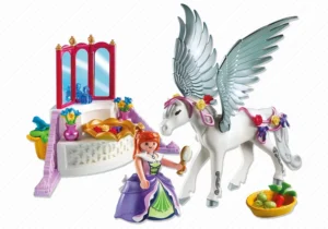 Pegasus with Princess and Vanity
