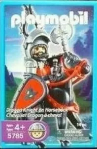 Dragon Knight On Horseback
