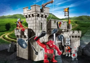 Castle Gate with red troll