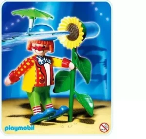 Clown with Flower