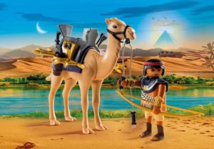 Egyptian Warrior with Camel