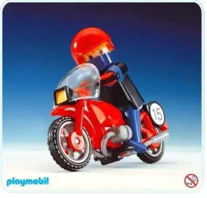 Motorcycle and Driver