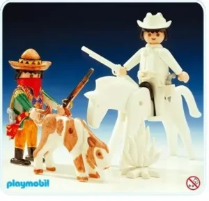 Cowboy And Mexican