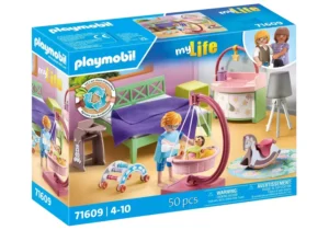 Sleeping room with baby play corner
