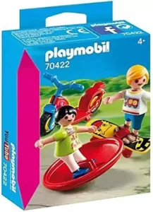 Kids with toys