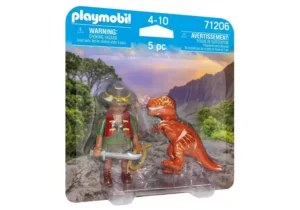 Adventurer with T-Rex