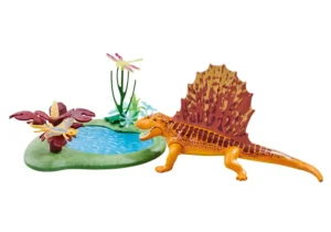 Dimetrodon with pond