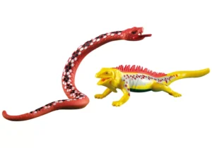 Boa Constrictor and Large Lizard