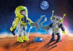 Astronaut & Robot