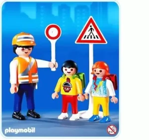 Traffic Guide and Children