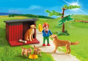 Golden Retrievers with Toy