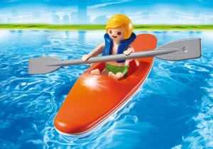 Kid with Kayak