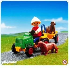 Child With Tractor