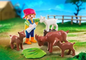 Girl with Goats Set