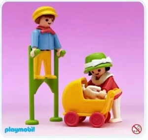 Children With Stilts
