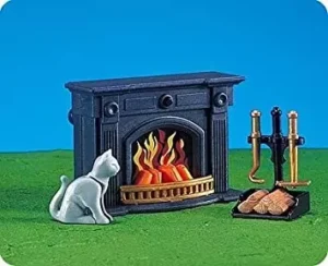 Electronic fireplace