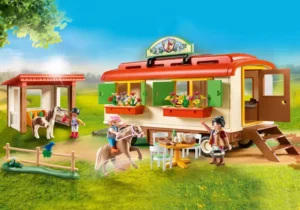 Pony camp caravan car