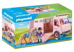 Van with horses