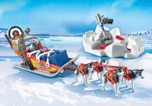 Husky-Drawn Sled