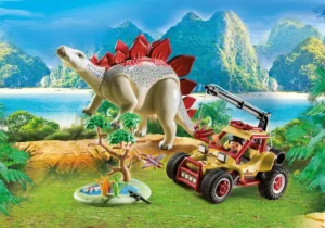 Explorer Vehicle With Stegosaurus
