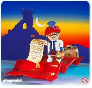 Genie On Magic Carpet