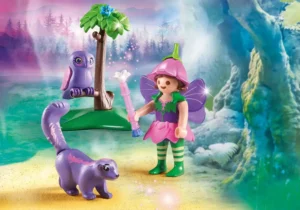 Fairy Girl with Animal Friends
