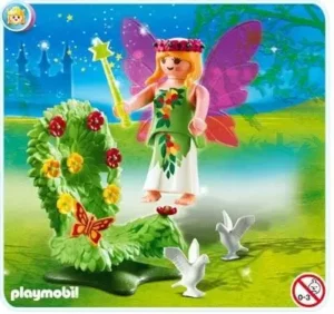 Fairy with Flower Throne