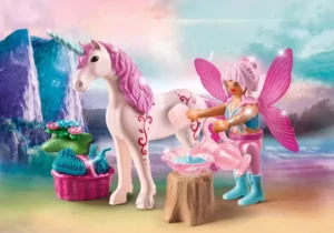 Caretaker Fairy with unicorn