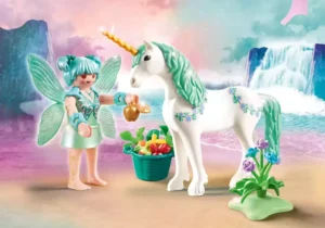 Fruit Fairy with unicorn