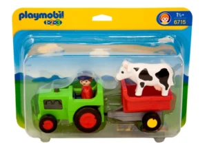 Farmer with Tractor