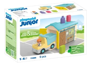 JUNIOR: Construction Truck with Garage