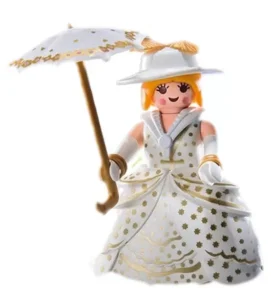 Lady with umbrella