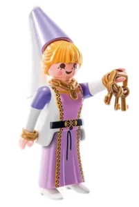 Princess with keys