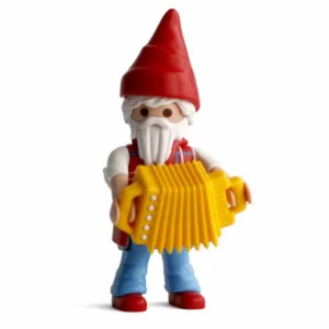 Dwarf with accordion