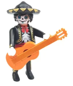 Dia de los Muertos Guitar player