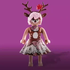 Lady in Deer Costume