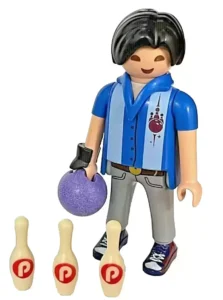 Bowling player