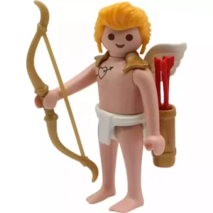 Cupid with bow and arrow