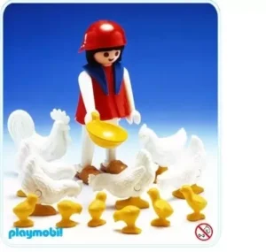 Farmer’s Wife And Chickens