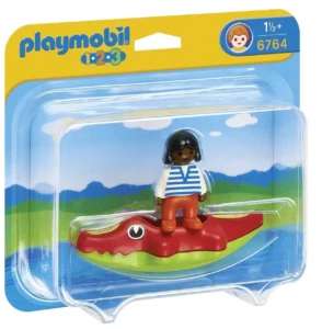 Child with Crocodile Float