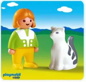 Girl with Cat