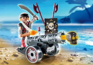 Black Interactive Cannon with Raider