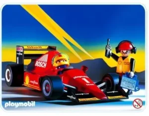 Red Formula 1 Racing Car