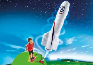 Rocket with Launch Booster