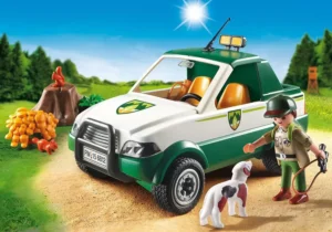 Forest ranger and Pickup