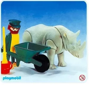 Rhino and feeder