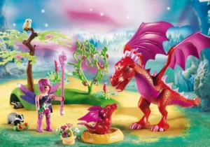 Dragonmama with baby