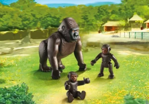 Gorilla with baby