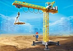 Grande grue de chantier radio-commandÃ©e